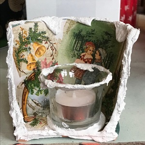 Serviette Weihnachten Beispiel