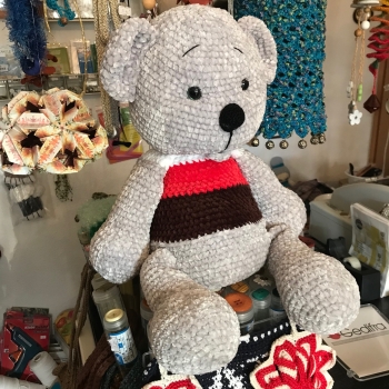 Cosima Teddy gehäkelt