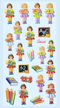 Softysticker Schule Mädchen