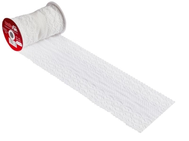Spitze Herz weiss