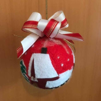 Weihnachts Kugel Filz