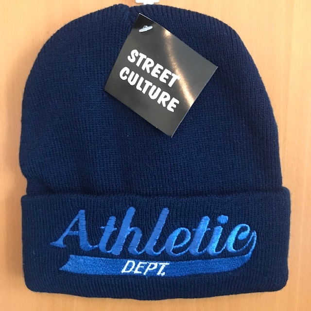 Mütze Street Culture blau Athletic Dept