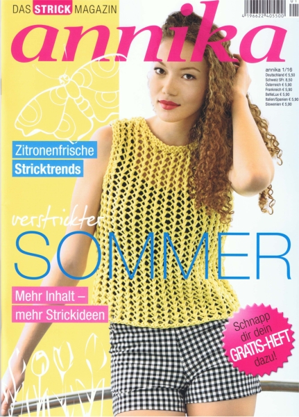 annika Sommer Strickmagazin