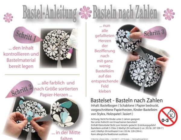 Basteln nach Zahlen - Auto Anleitung