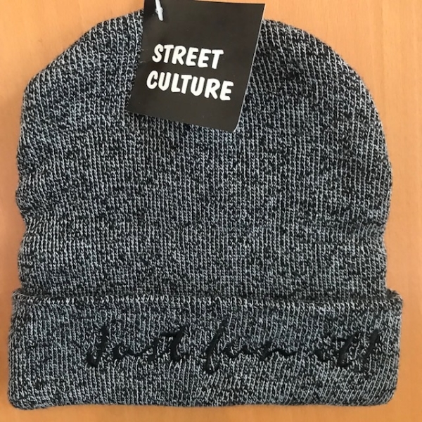 Mütze Street Culture grau schwarz