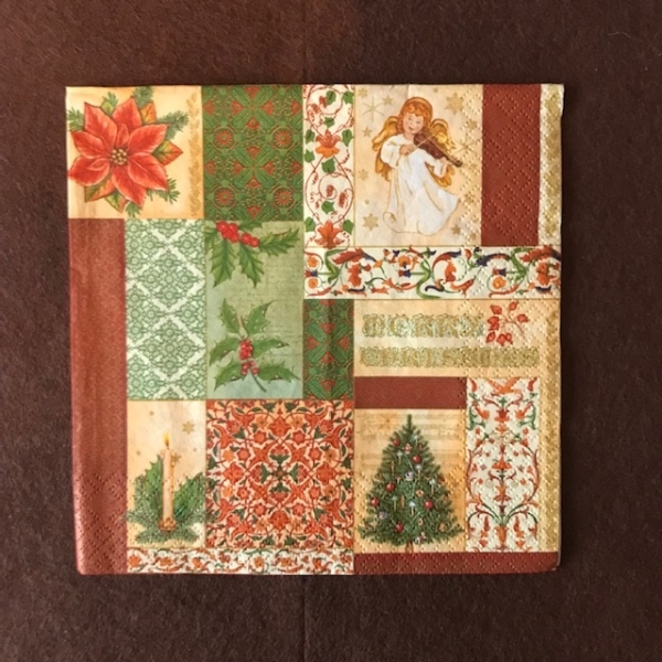 Serviette Engel Baum p603-3