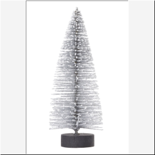 Tanne mit Schnee von Hobbyfun silber
